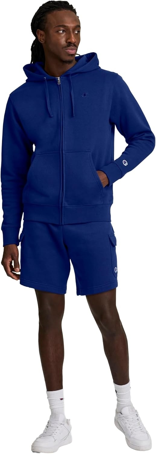 image:imageChampion mens Zipup Hoodie Comfortable Zipup Hoodie Sweatshirt for Men Reg Or Big amp TallBlue Depths