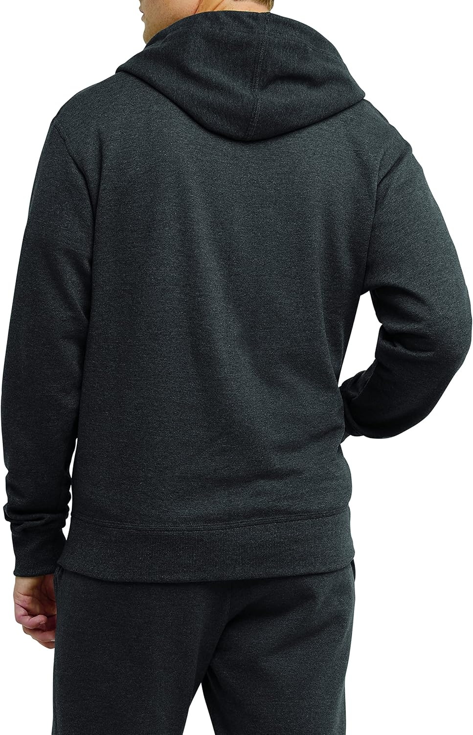 image:imageChampion mens Zipup Hoodie Comfortable Zipup Hoodie Sweatshirt for Men Reg Or Big amp TallGranite Heather C Logo