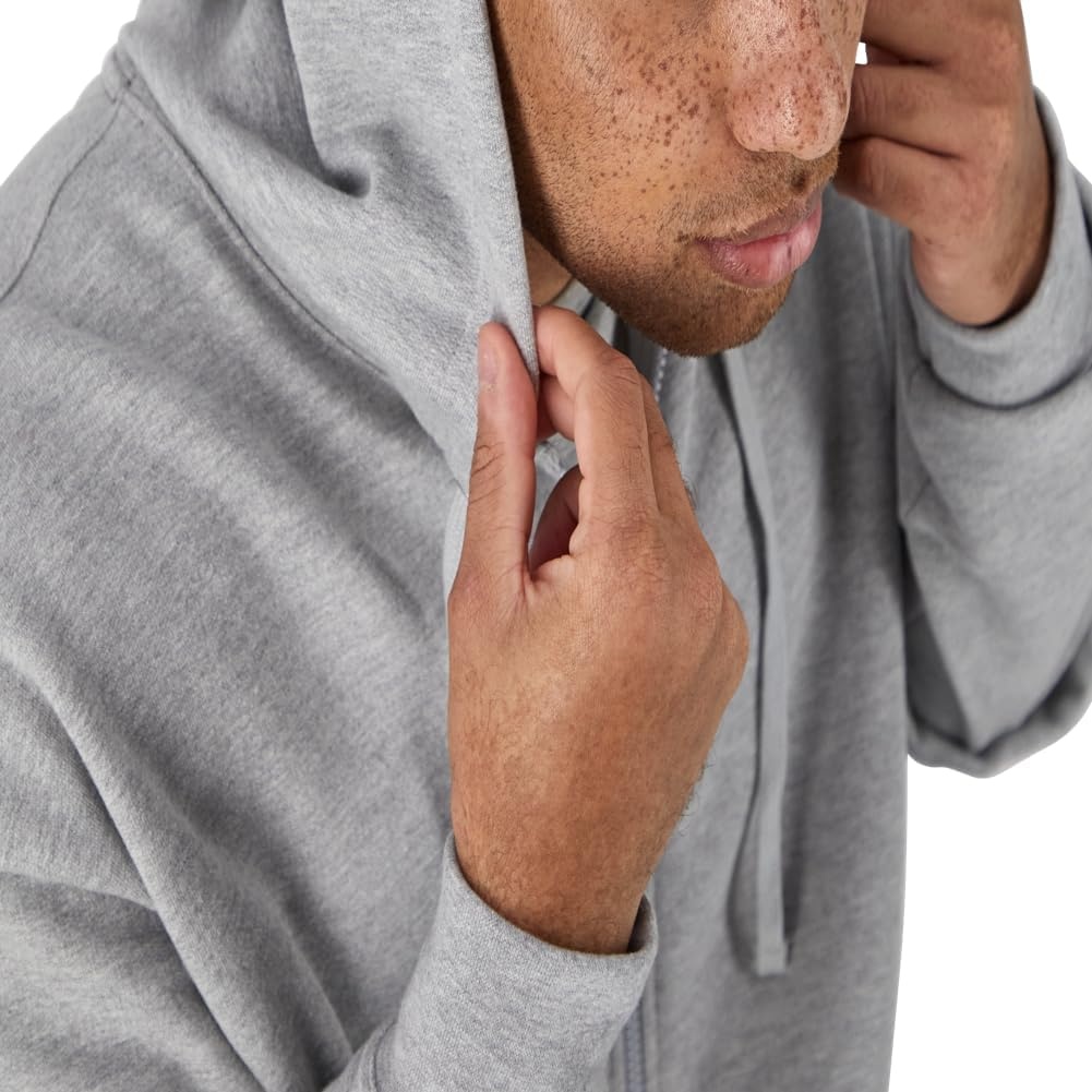 image:imageChampion mens Zipup Hoodie Comfortable Zipup Hoodie Sweatshirt for Men Reg Or Big amp TallOxford Gray C Logo
