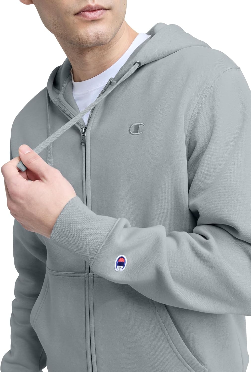 image:imageChampion mens Zipup Hoodie Comfortable Zipup Hoodie Sweatshirt for Men Reg Or Big amp TallQuarry