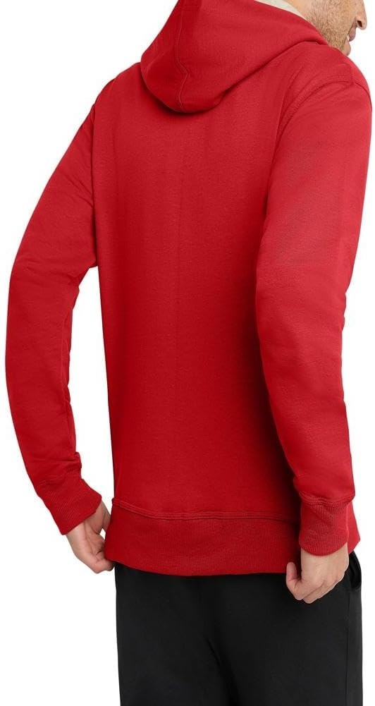 image:imageChampion mens Zipup Hoodie Comfortable Zipup Hoodie Sweatshirt for Men Reg Or Big amp TallTeam Red Scarlet C Logo