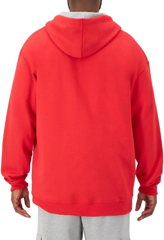 image:imageChampion mens Zipup Hoodie Comfortable Zipup Hoodie Sweatshirt for Men Reg Or Big amp TallTeam Red Scarlet C Logo