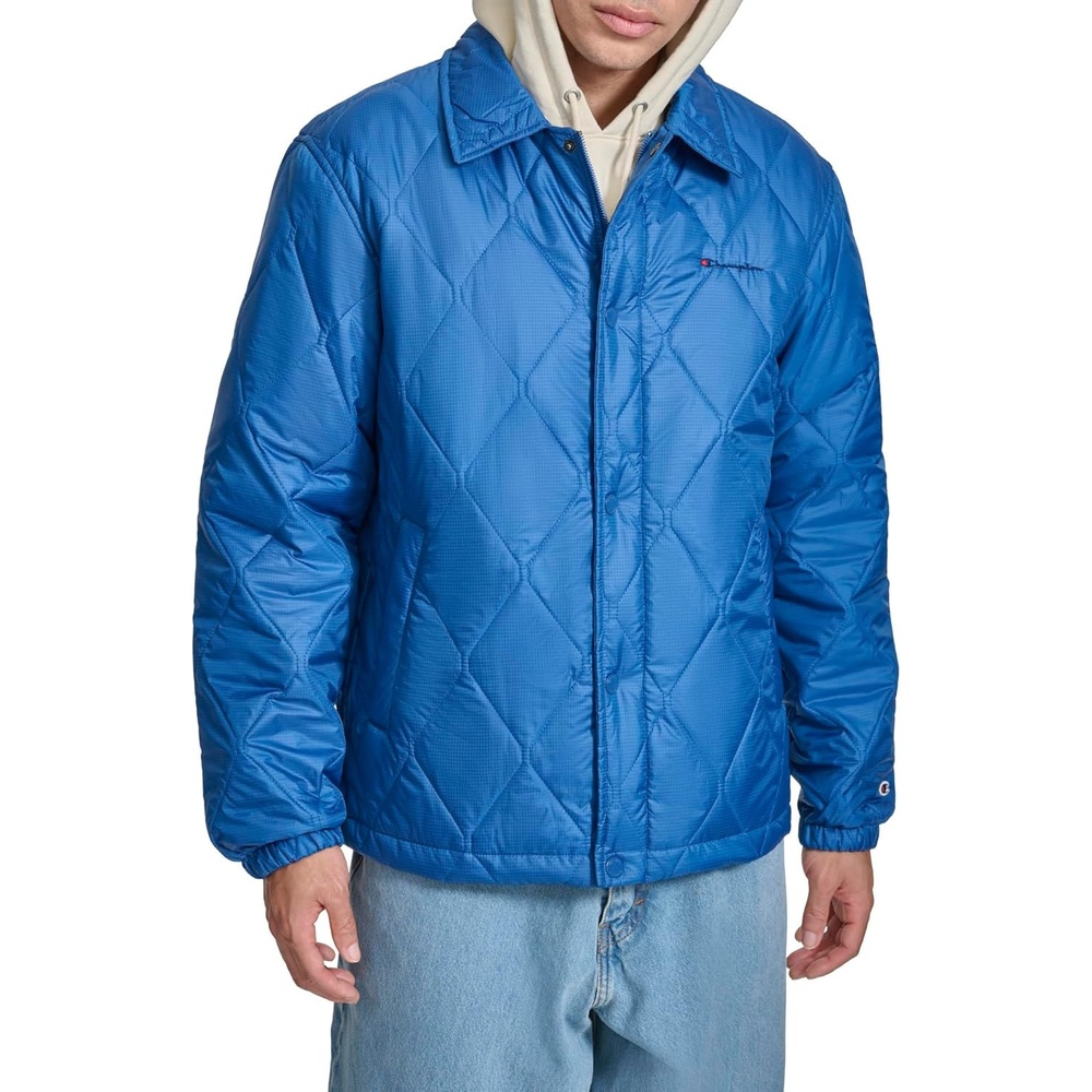 image:imageChampion Mens Diamond Quilted Active Coaches JacketSurf the Web