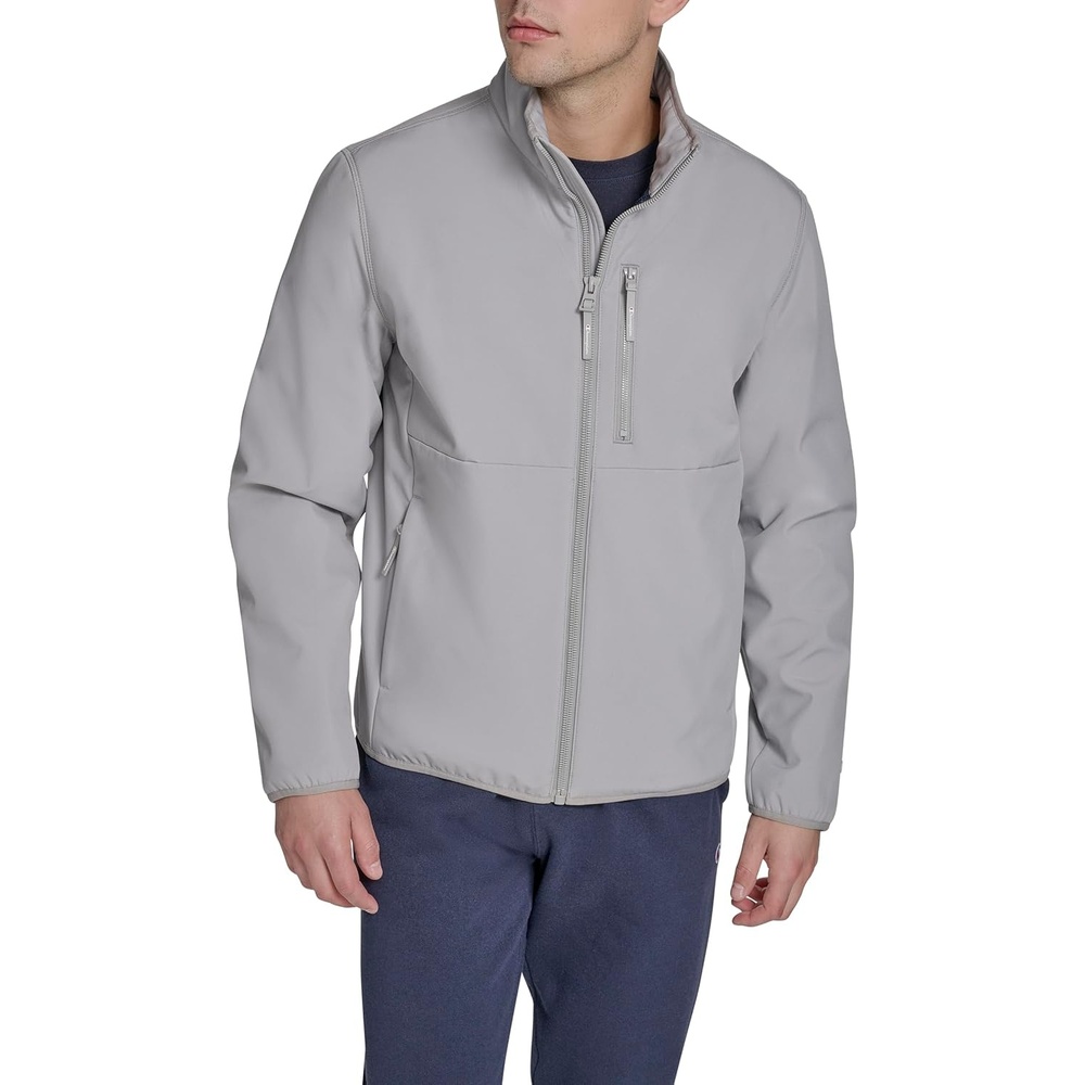 image:imageChampion Mens Lightweight Active Soft Shell Jacket With Stand CollarGrey