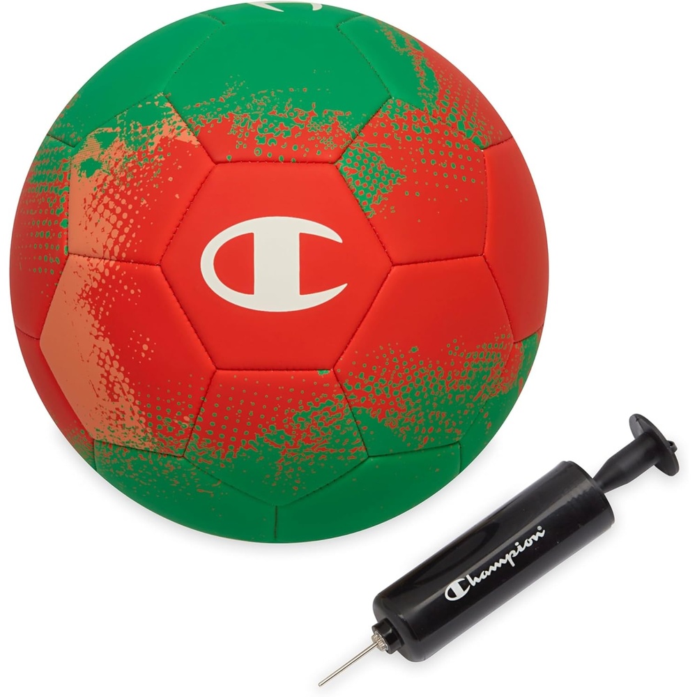 image:imageChampion Soccer Ball Youth amp Adult Matte Finish 32Panel Design Enhanced Control Sizes PVC Cover Sizes 34 and 5 for Indoor amp Outdoor Training Includes 6 PumpMexico
