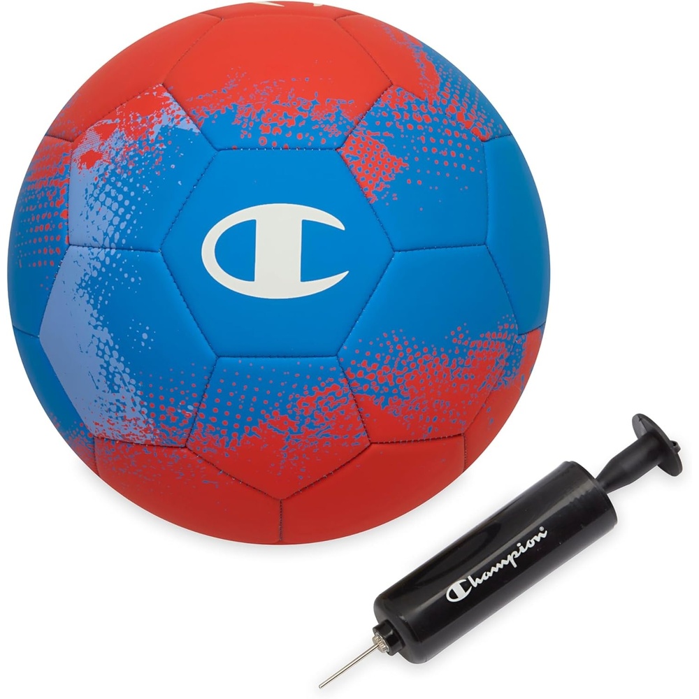 image:imageChampion Soccer Ball Youth amp Adult Matte Finish 32Panel Design Enhanced Control Sizes PVC Cover Sizes 34 and 5 for Indoor amp Outdoor Training Includes 6 PumpUSA