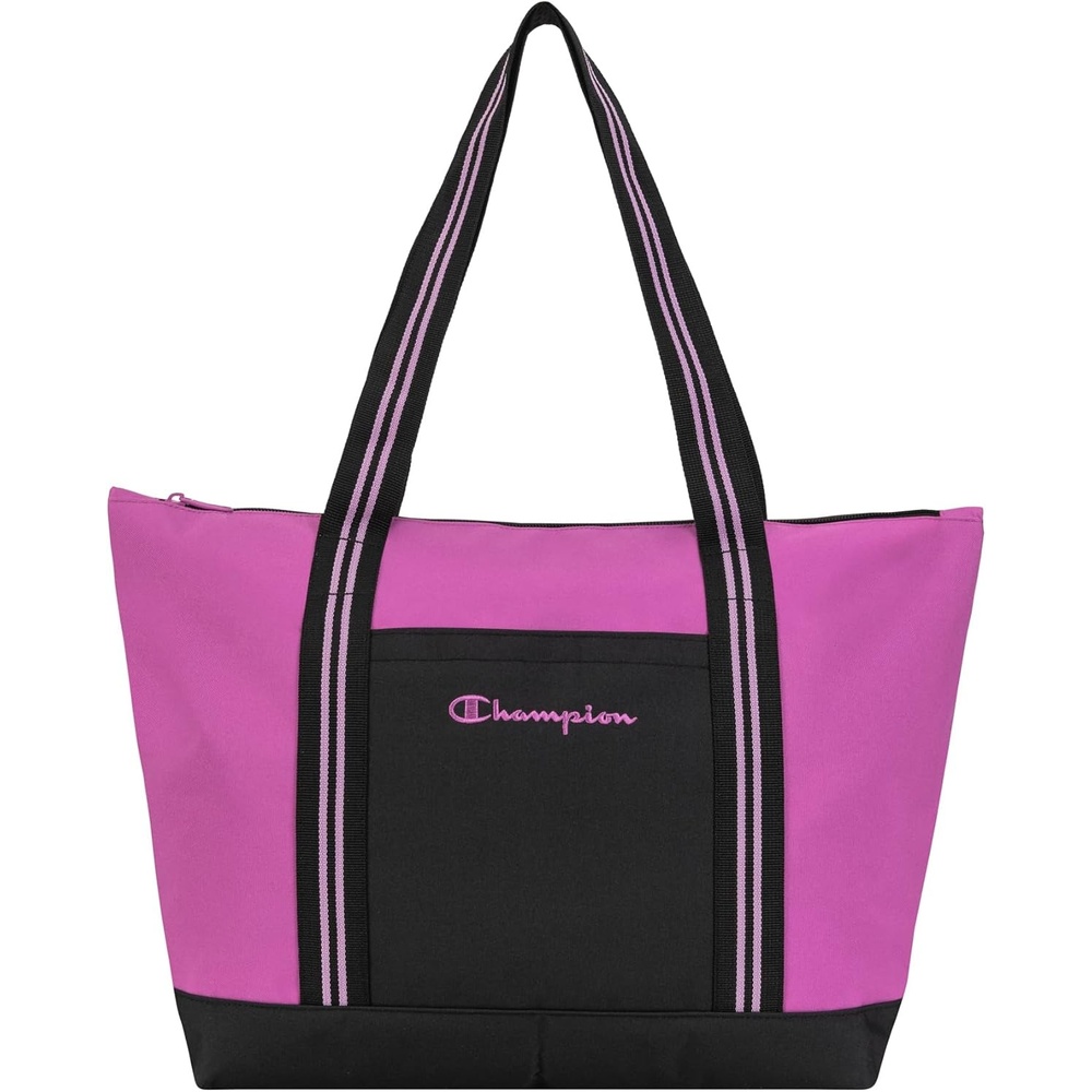 image:imageChampion Varsity Tote Medium Brown OSOur Favorite Fuchsia