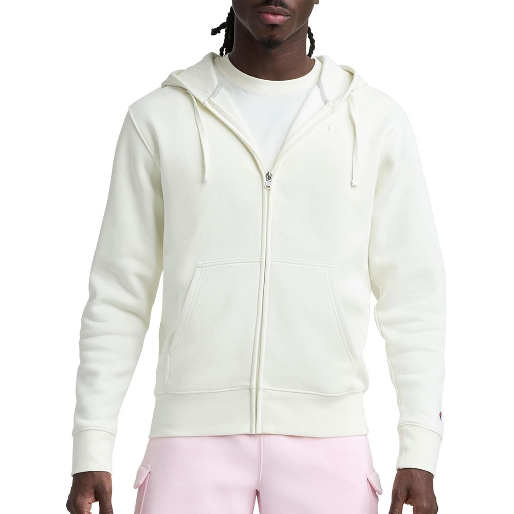 image:imageChampion mens Zipup Hoodie Comfortable Zipup Hoodie Sweatshirt for Men Reg Or Big amp TallUnbleached Cotton