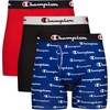 Blue White Script Logo/Black/Red - 3 Pack