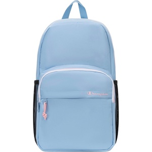 Champion Luna Laptop Backpack with Padded Adjustable Straps, Water Bottle Pocket for Work, Travel, Daily Use, Clever Sage, One Size(Placid Blue)
