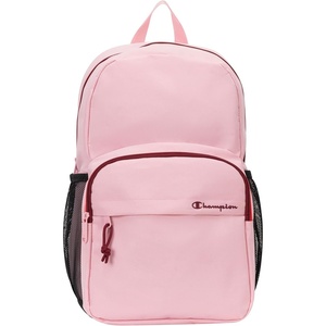 Champion Luna Laptop Backpack with Padded Adjustable Straps, Water Bottle Pocket for Work, Travel, Daily Use, Clever Sage, One Size(Rose Shadow/Poppy Red)