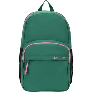 Champion Luna Laptop Backpack with Padded Adjustable Straps, Water Bottle Pocket for Work, Travel, Daily Use, Clever Sage, One Size(Verdant Green)