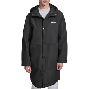 Champion Men’s Full Length Stadium Jacket With Fleece Lining(Black)
