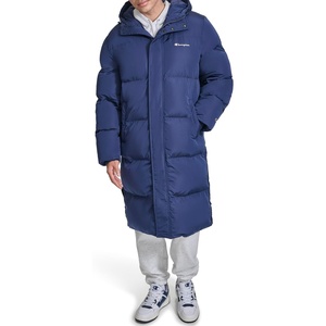 Champion Men’s Full-length Puffer With Hood(Peacoat)