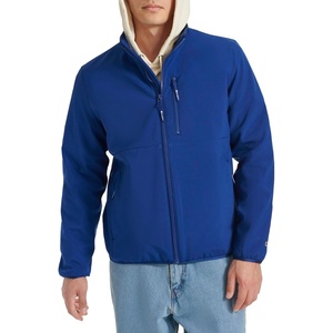 Champion Men’s Lightweight Active Soft Shell Jacket With Stand Collar(Blue)