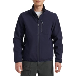 Champion Men’s Lightweight Active Soft Shell Jacket With Stand Collar(Peacoat)