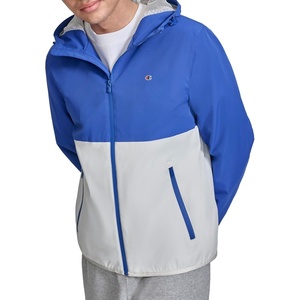Champion Men’s Performance Windbreaker Rain Jacket With Hood(Surf the Web Combo)