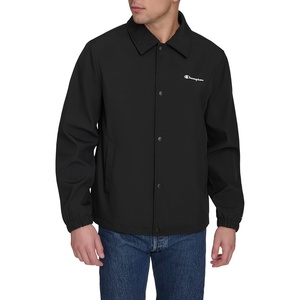 Champion Men’s Softshell Coaches Jacket(Black)