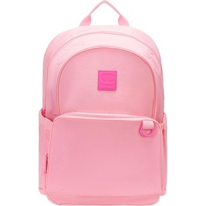 Champion Venice Laptop Backpack in Crinkle Nylon with Padded Adjustable Straps, Water Bottle Pocket for Work, Travel, Commute, Black/Silver, One Size(Rose Shadow)