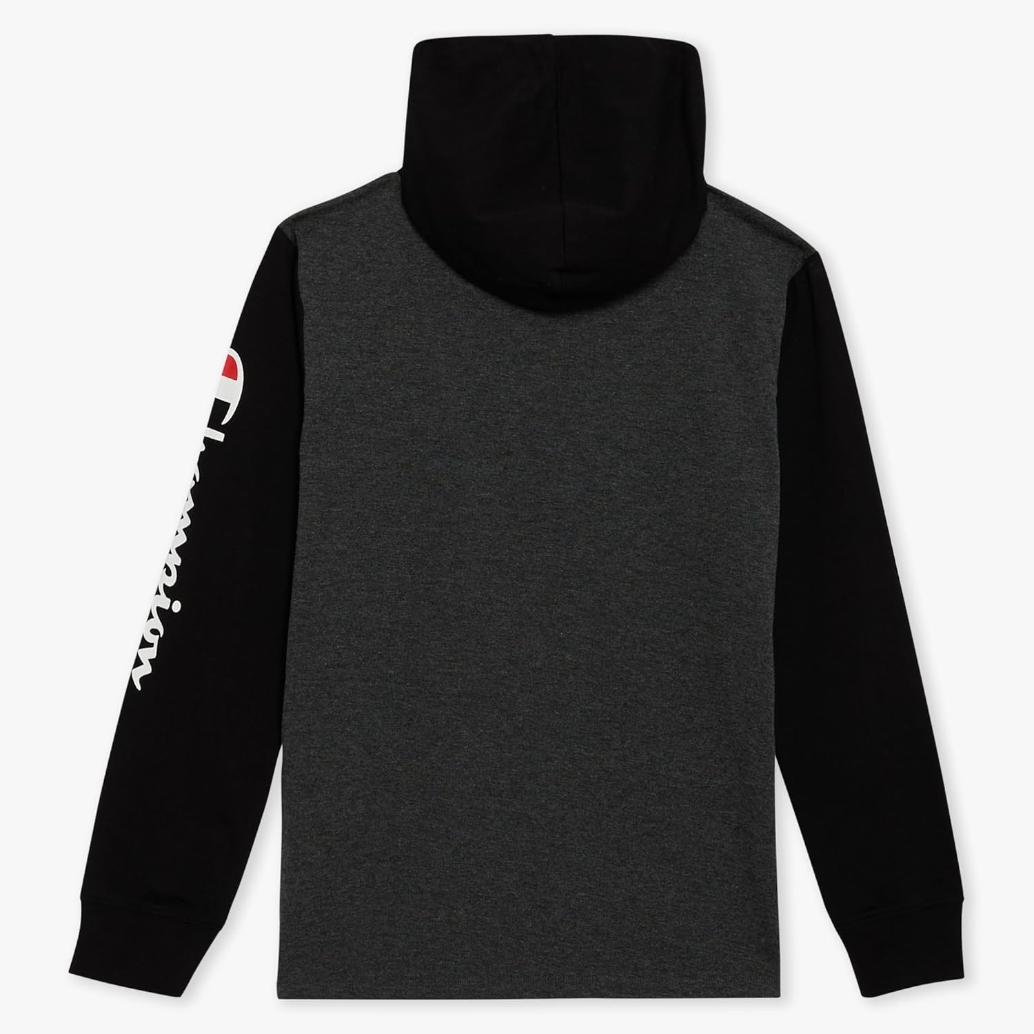 image:imageChampion Boys Boys Long Sleeve Hooded ShirtCharcoal Grey