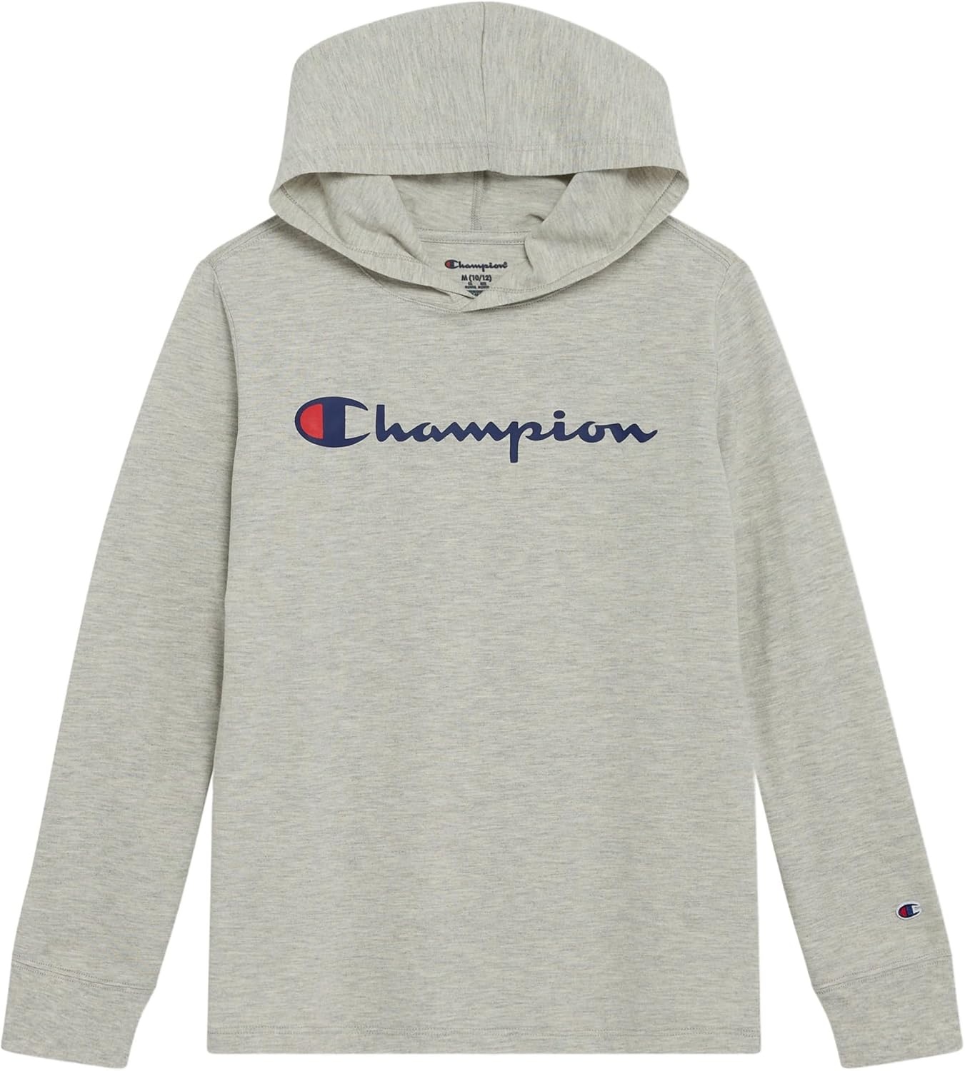 image:imageChampion Boys Boys Long Sleeve Hooded ShirtClean Grey