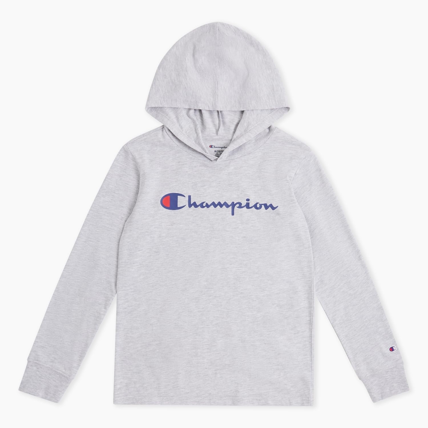 image:imageChampion Boys Boys Long Sleeve Hooded ShirtSignature Gray Heather