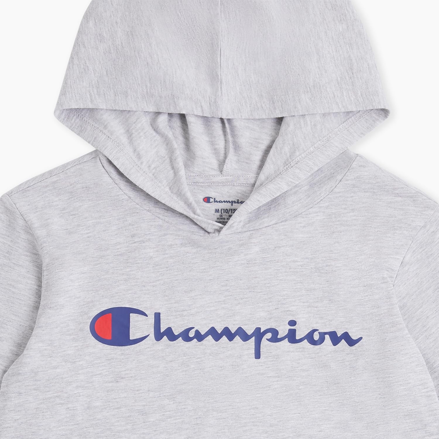 image:imageChampion Boys Boys Long Sleeve Hooded ShirtSignature Gray Heather