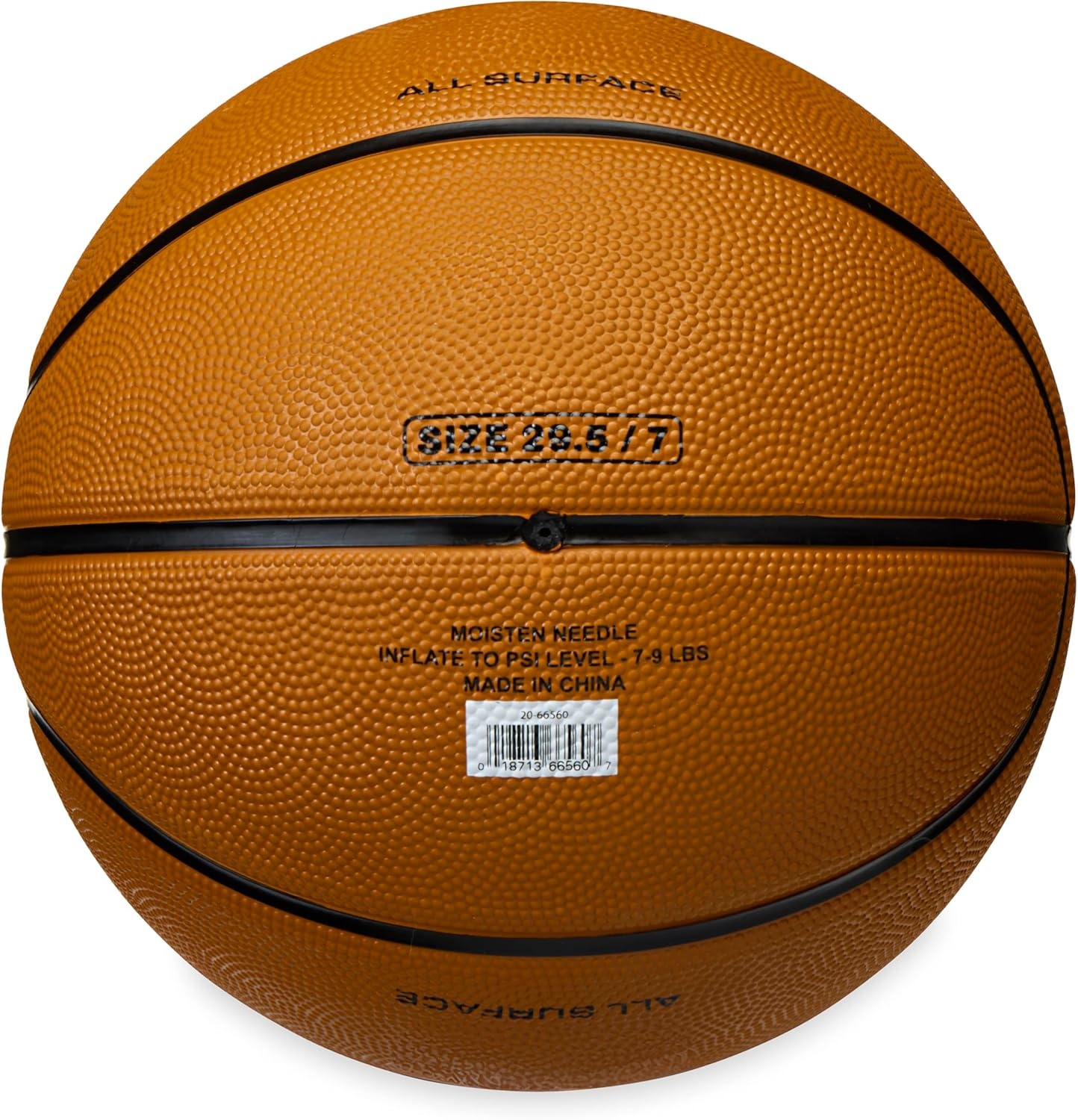 image:imageChampion Downtown Basketball Durable Rubber Cover with Deep Channels for Better Control AntiBurst Butyl Bladder Includes Ball Pump for IndoorOutdoor PlayCLASSIC