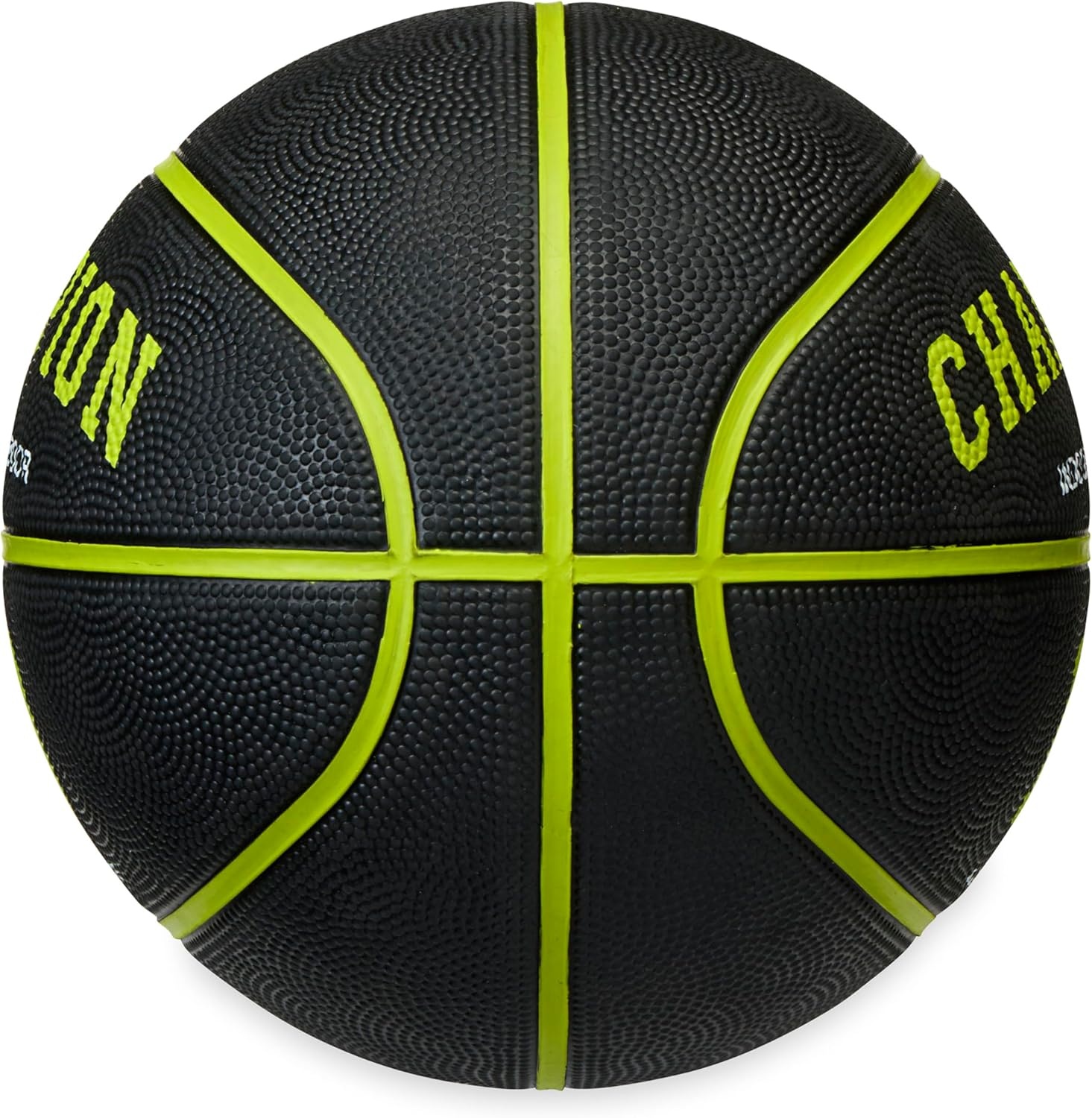 image:imageChampion Downtown Basketball Durable Rubber Cover with Deep Channels for Better Control AntiBurst Butyl Bladder Includes Ball Pump for IndoorOutdoor PlayBLACKEVENING PRIMROSE