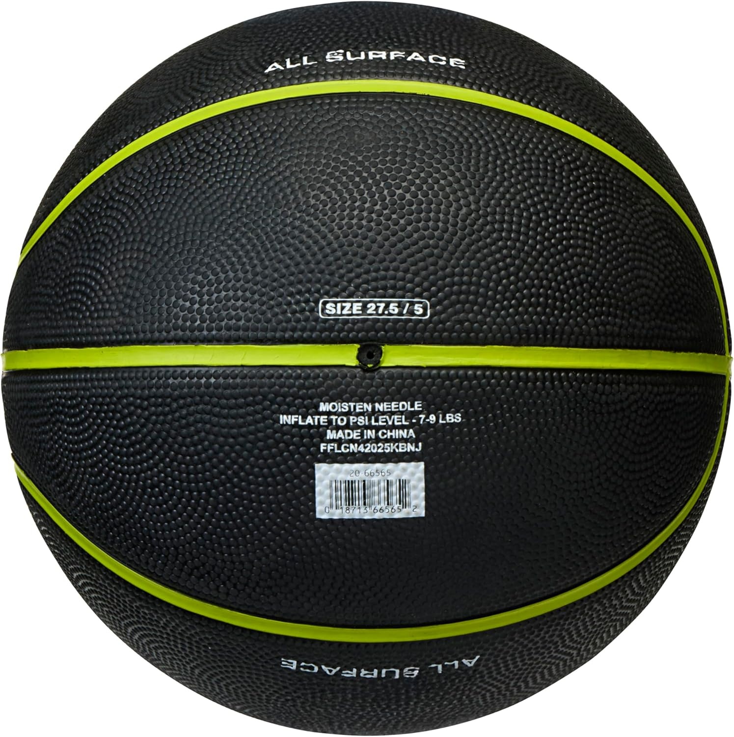 image:imageChampion Downtown Basketball Durable Rubber Cover with Deep Channels for Better Control AntiBurst Butyl Bladder Includes Ball Pump for IndoorOutdoor PlayBLACKEVENING PRIMROSE