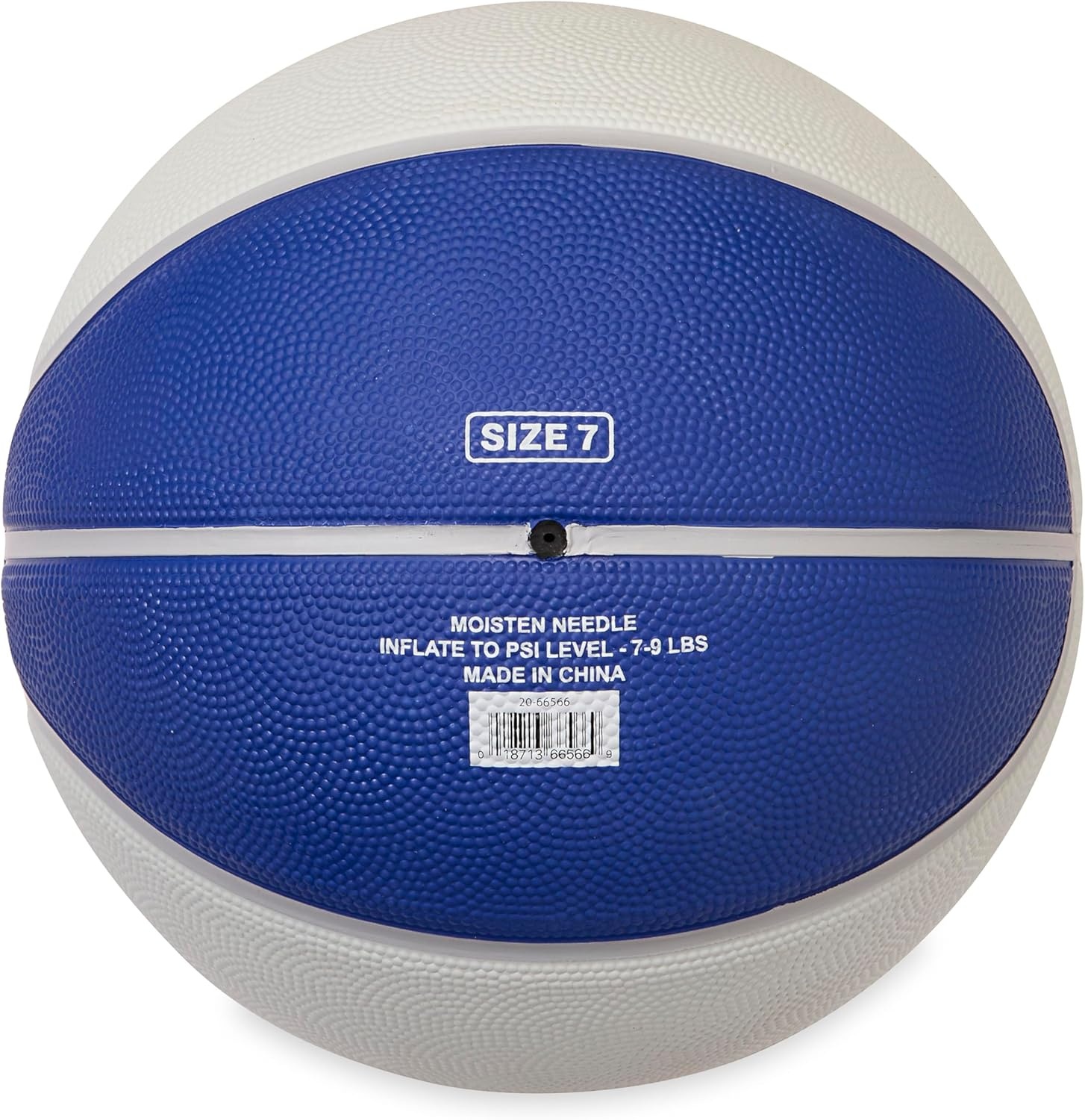 image:imageChampion Downtown Basketball Durable Rubber Cover with Deep Channels for Better Control AntiBurst Butyl Bladder Includes Ball Pump for IndoorOutdoor PlayREDWHITEBLUE