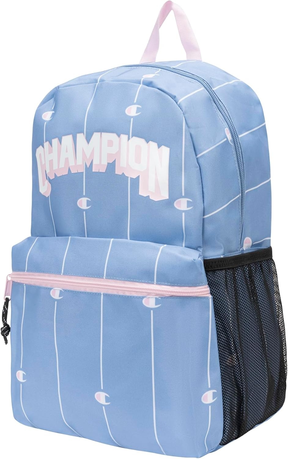 image:imageChampion Kids Merit Backpack with Padded Straps Water Bottle Pocket and Laptop Compartment for Daily Use GreyWhite One SizeEndless SkyWhiteRose
