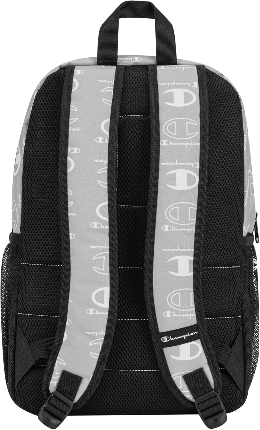 image:imageChampion Kids Merit Backpack with Padded Straps Water Bottle Pocket and Laptop Compartment for Daily Use GreyWhite One SizeGreyWhite
