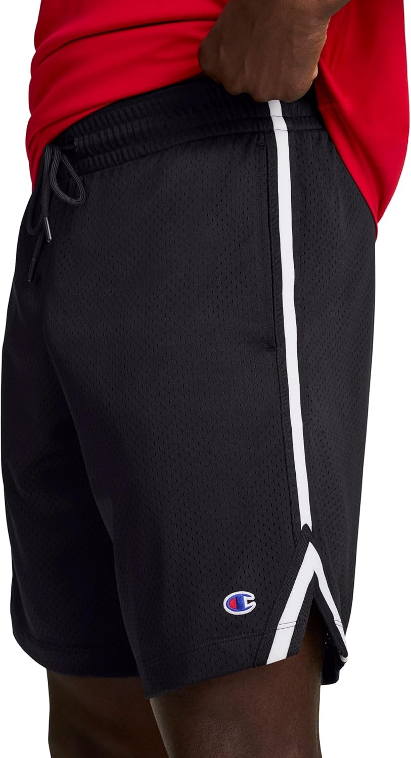 image:imageChampion Mens 10 Lacrosse Shorts Standard Fit Lightweight Available in Regular and Big amp TallBlack