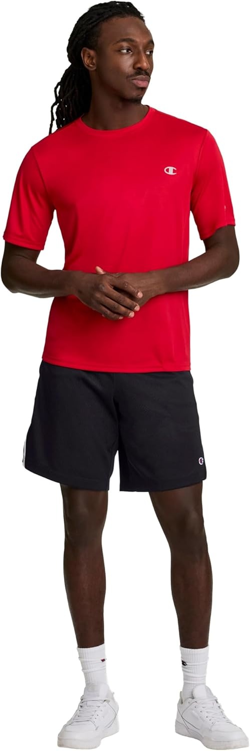 image:imageChampion Mens 10 Lacrosse Shorts Standard Fit Lightweight Available in Regular and Big amp TallBlack