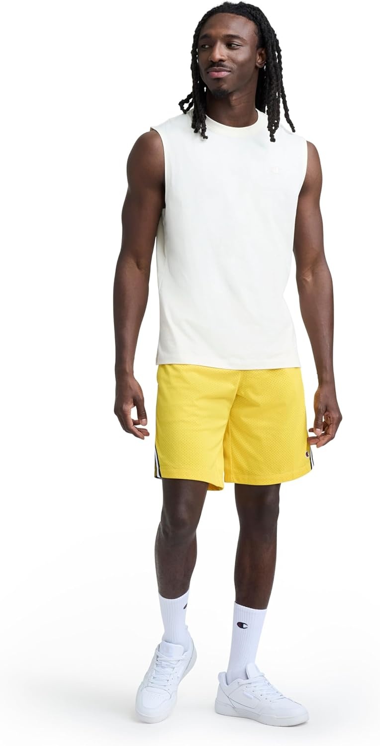 image:imageChampion Mens 10 Lacrosse Shorts Standard Fit Lightweight Available in Regular and Big amp TallFreesia