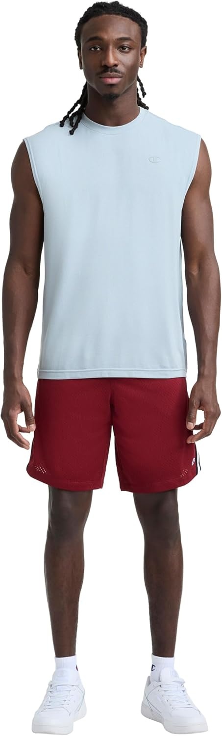 image:imageChampion Mens 10 Lacrosse Shorts Standard Fit Lightweight Available in Regular and Big amp TallPomegranate