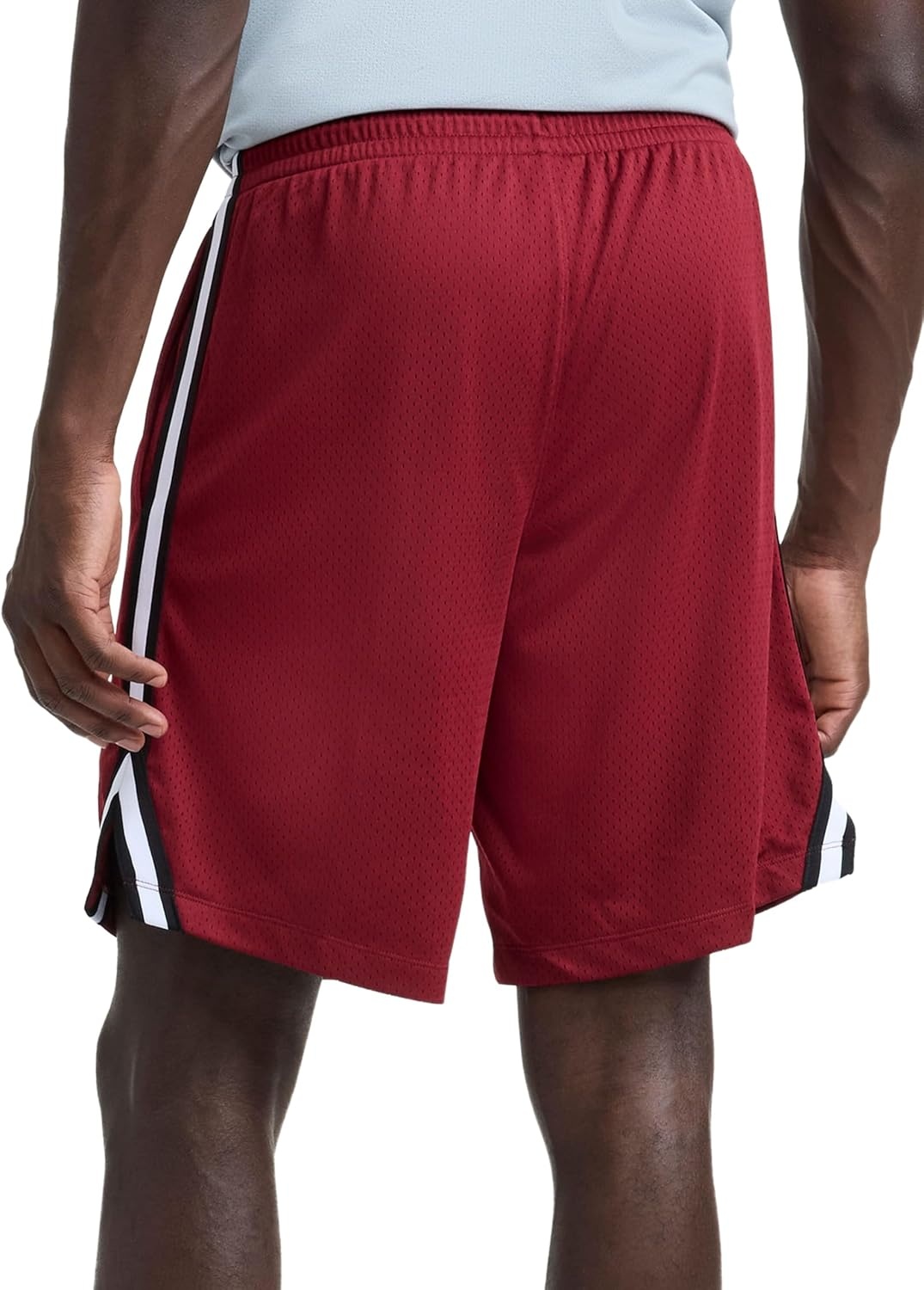 image:imageChampion Mens 10 Lacrosse Shorts Standard Fit Lightweight Available in Regular and Big amp TallPomegranate