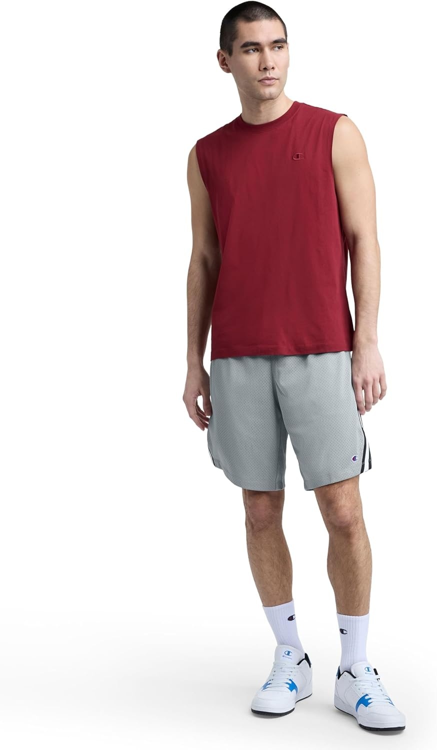 image:imageChampion Mens 10 Lacrosse Shorts Standard Fit Lightweight Available in Regular and Big amp TallQuarry