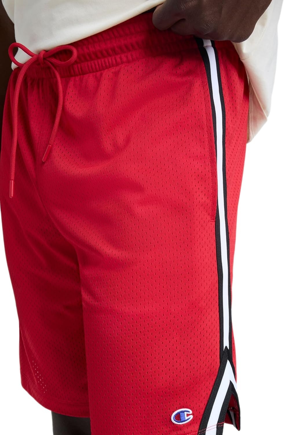 image:imageChampion Mens 10 Lacrosse Shorts Standard Fit Lightweight Available in Regular and Big amp TallTango Red