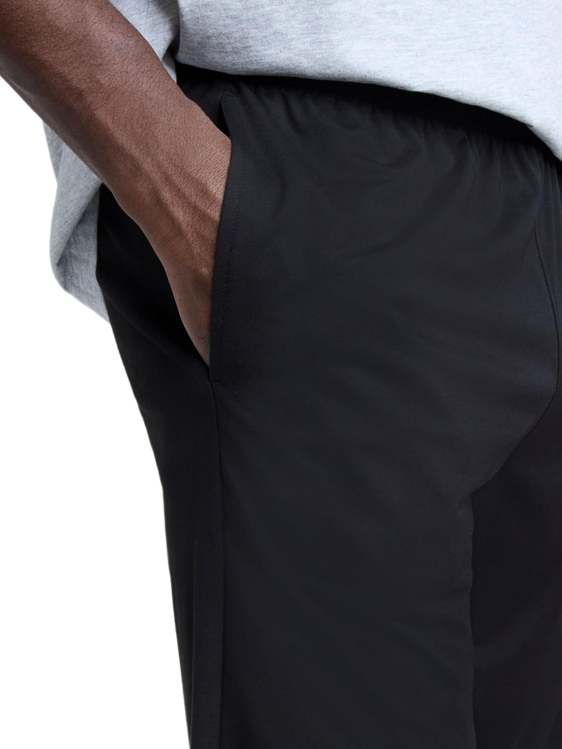 image:imageChampion Mens 10 Sport Knit Shorts Slim Fit LightweightBlack C Logo