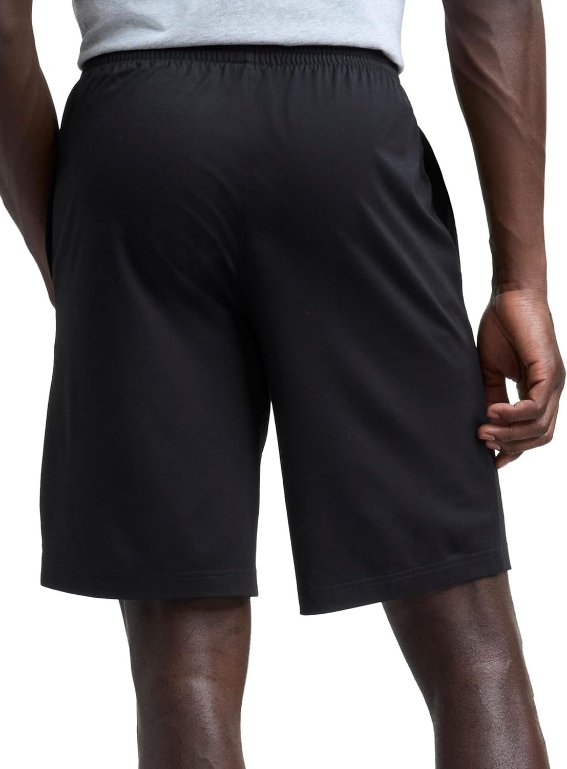 image:imageChampion Mens 10 Sport Knit Shorts Slim Fit LightweightBlack C Logo