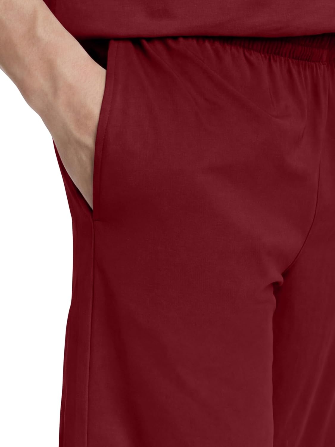 image:imageChampion Mens 10 Sport Knit Shorts Slim Fit LightweightPomegranate C Logo
