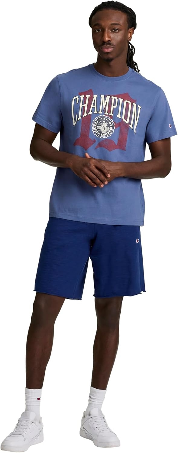 image:imageChampion Mens Classic Graphic Short Sleeve TShirt Standard Fit Modern Retro Gothic 19 GraphicCoastal Fjord Gothic 19