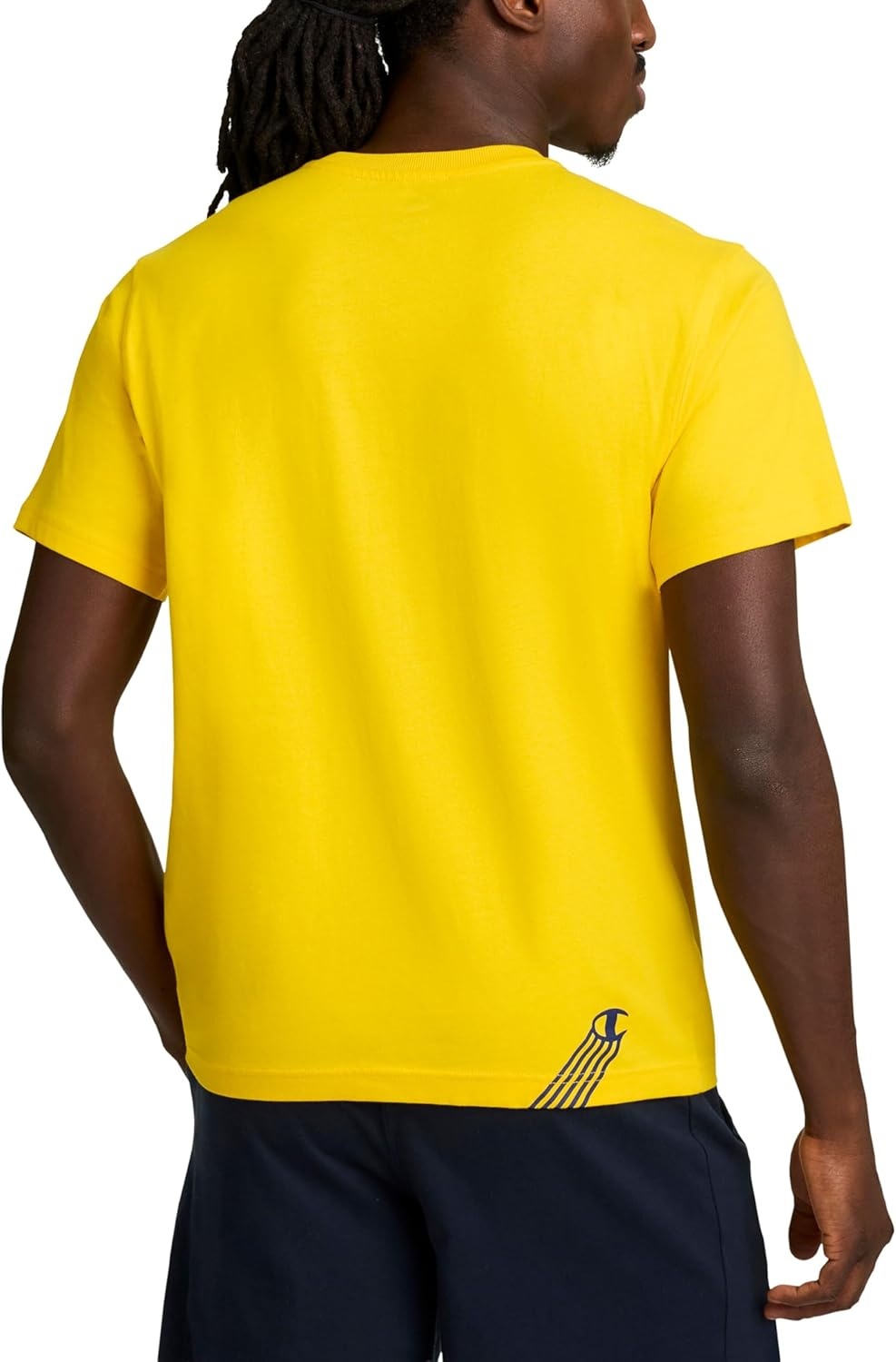 image:imageChampion Mens Classic Graphic Short Sleeve TShirt Standard Fit Modern Retro Gothic 19 GraphicFreesia Champion 1919