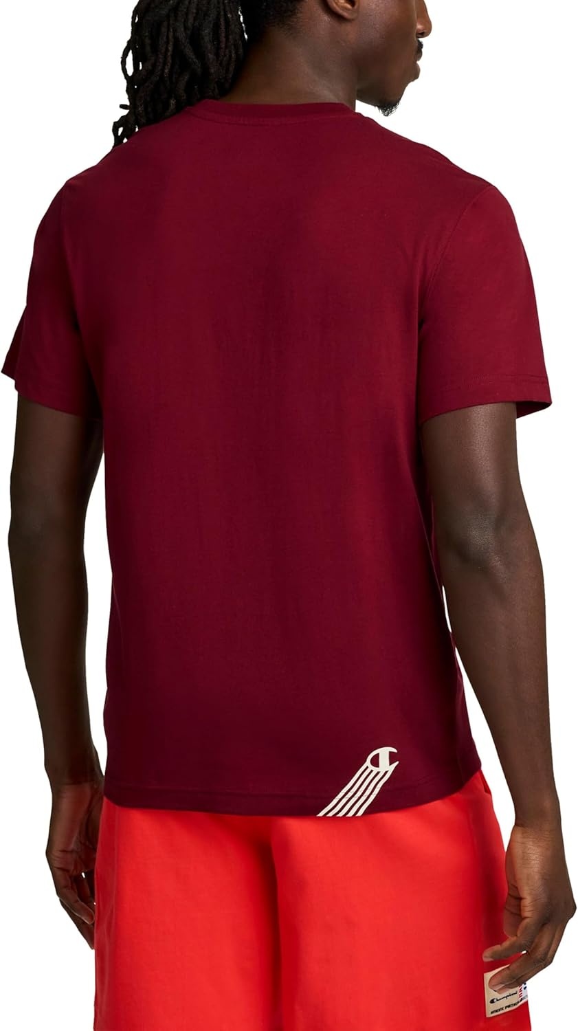 image:imageChampion Mens Classic Graphic Short Sleeve TShirt Standard Fit Modern Retro Gothic 19 GraphicPomegranate Champion 1919