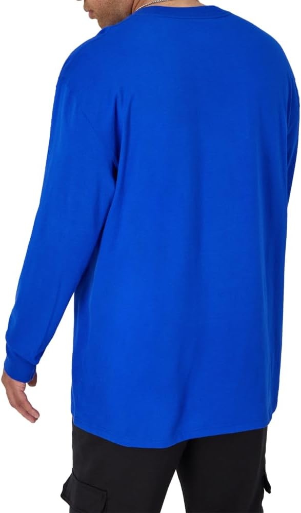image:imageChampion Mens Classic Long Sleeve TShirt Standard Fit Script amp C Logo Available in Regular and Big amp TallSurf the Web