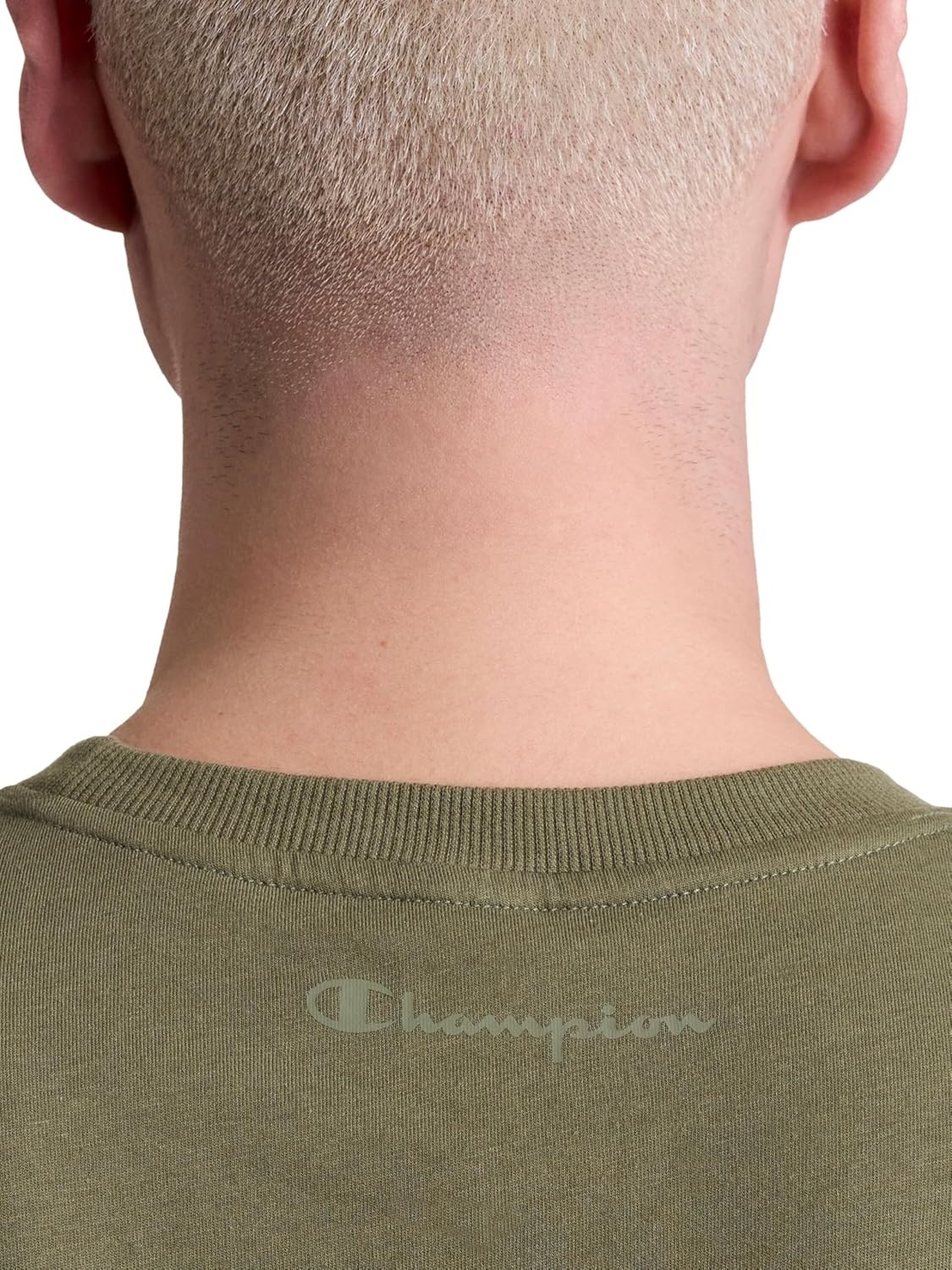image:imageChampion Mens Classic Short Sleeve TShirt Standard Fit Midweight 100 Cotton Available in Regular and Big amp TallBurnt Olive