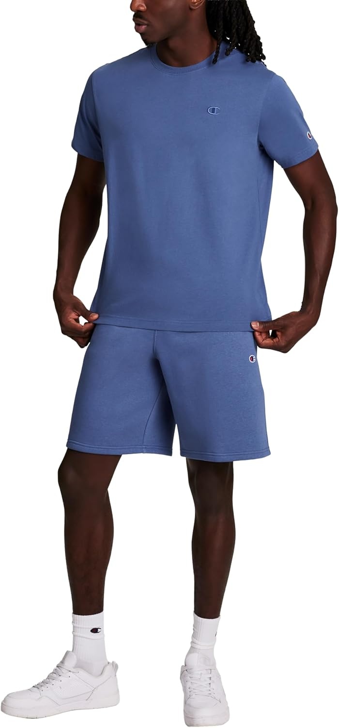 image:imageChampion Mens Classic Short Sleeve TShirt Standard Fit Midweight 100 Cotton Available in Regular and Big amp TallCoastal Fjord