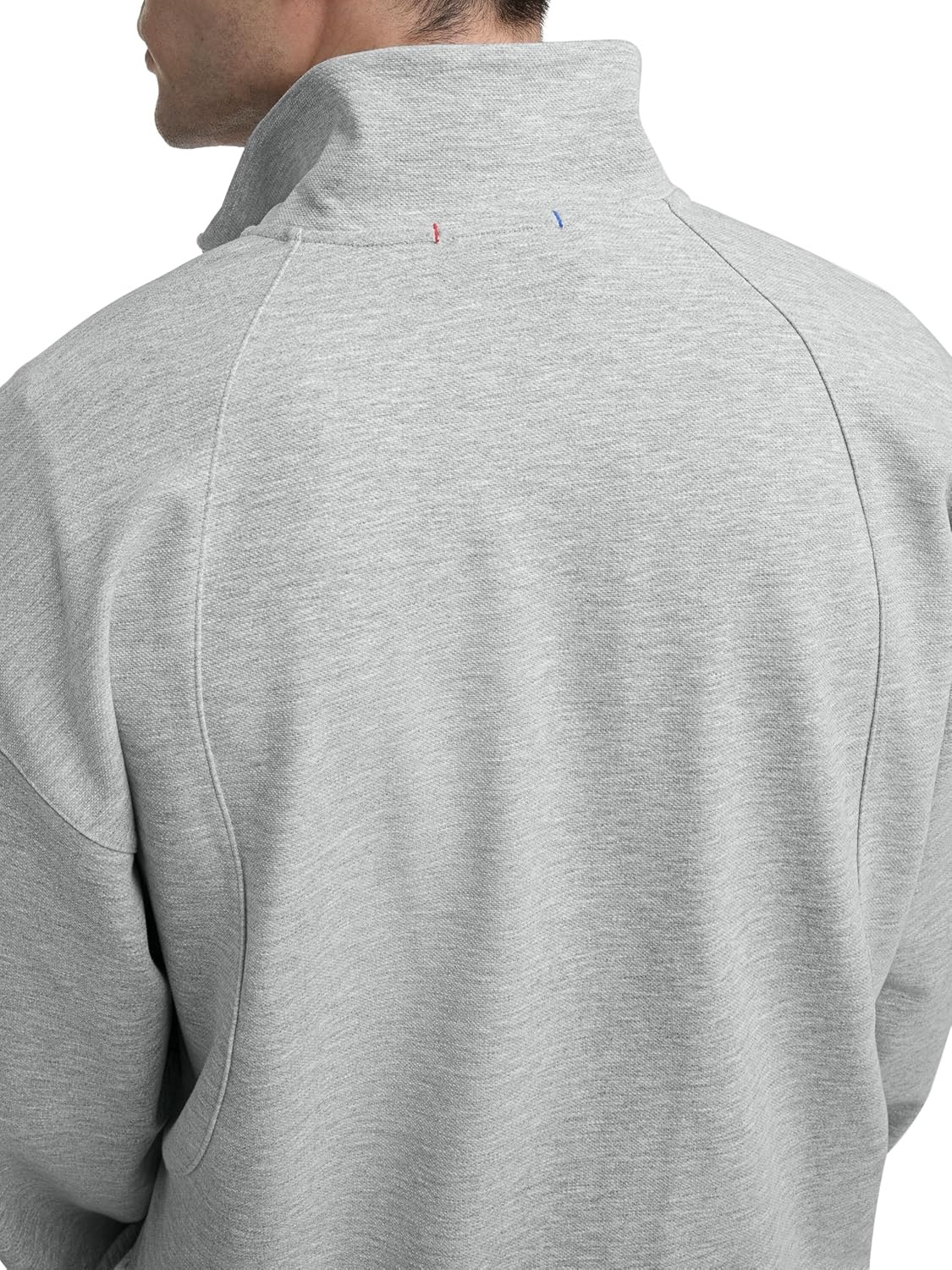 image:imageChampion Mens Gameday Fullzip Mock Neck Track Jacket Standard Fit Polyester BlendOxford Gray Heather